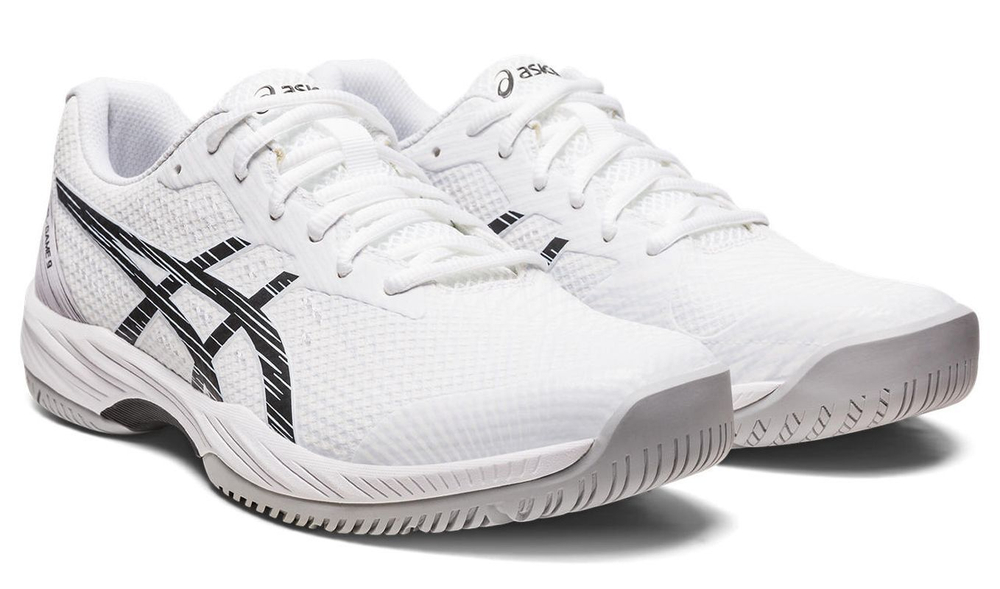 Мужские кроссовки теннисные Asics Gel-Game 9 - white/black