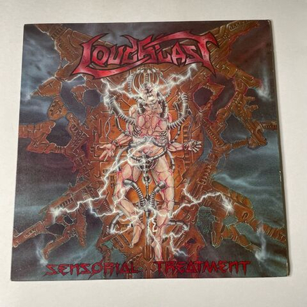 Винтажная виниловая пластинка LP Loudblast Sensorial Treatment (France 1990)