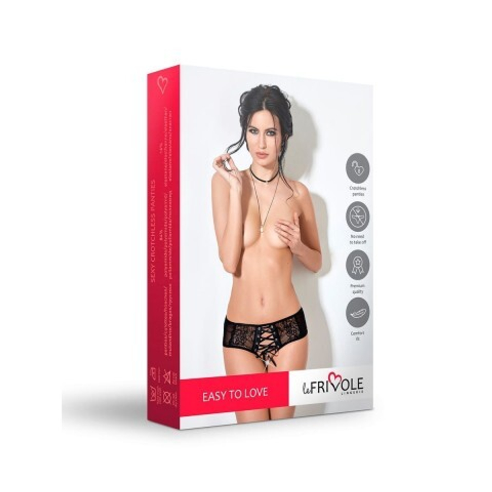 Шортики с доступом и декоративной шнуровкой Easy to love, L/XL, 46-48