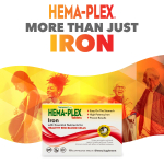 NaturesPlus, Hema-Plex, железо с незаменимыми питательными веществами для здоровых эритроцитов, 10 таблеток с замедленным высвобождением