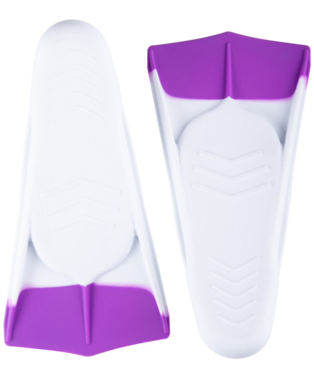 Ласты тренировочные Pooljet White/Purple, S