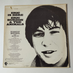 Винтажная виниловая пластинка LP Eric Burdon and The Animals Eric Is Here (USA 1967)