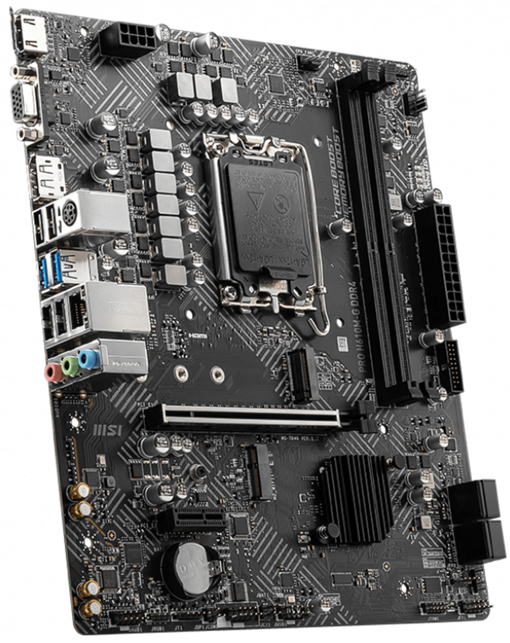 Материнская плата mATX MSI PRO H610M-G DDR4