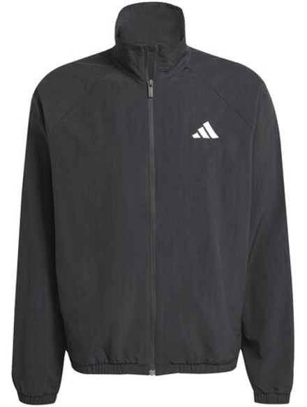 Куртка теннисная Adidas Essentials With Small Logo - black/white