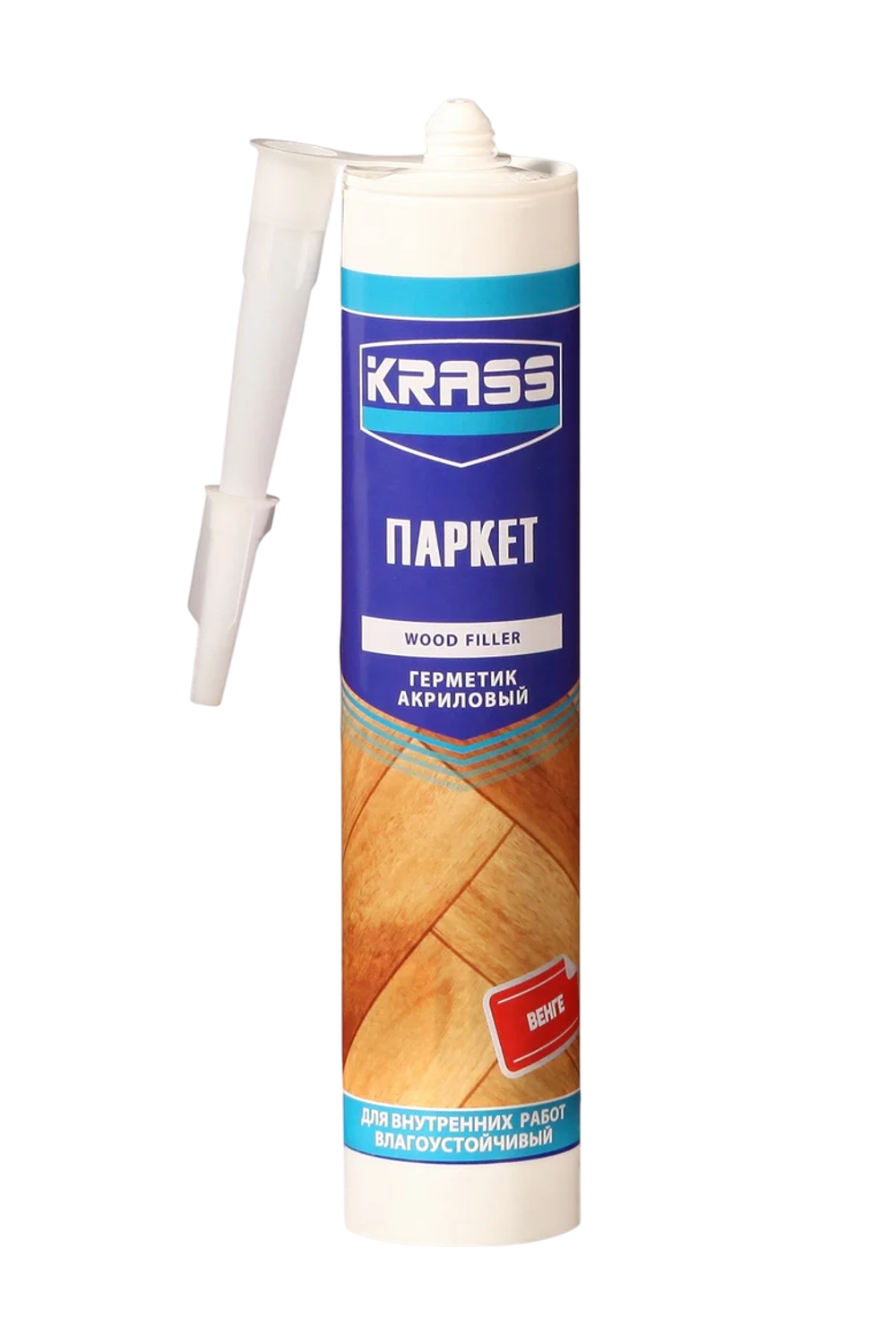 Герметик акриловый KRASS по дереву Паркет венге 0,300 л