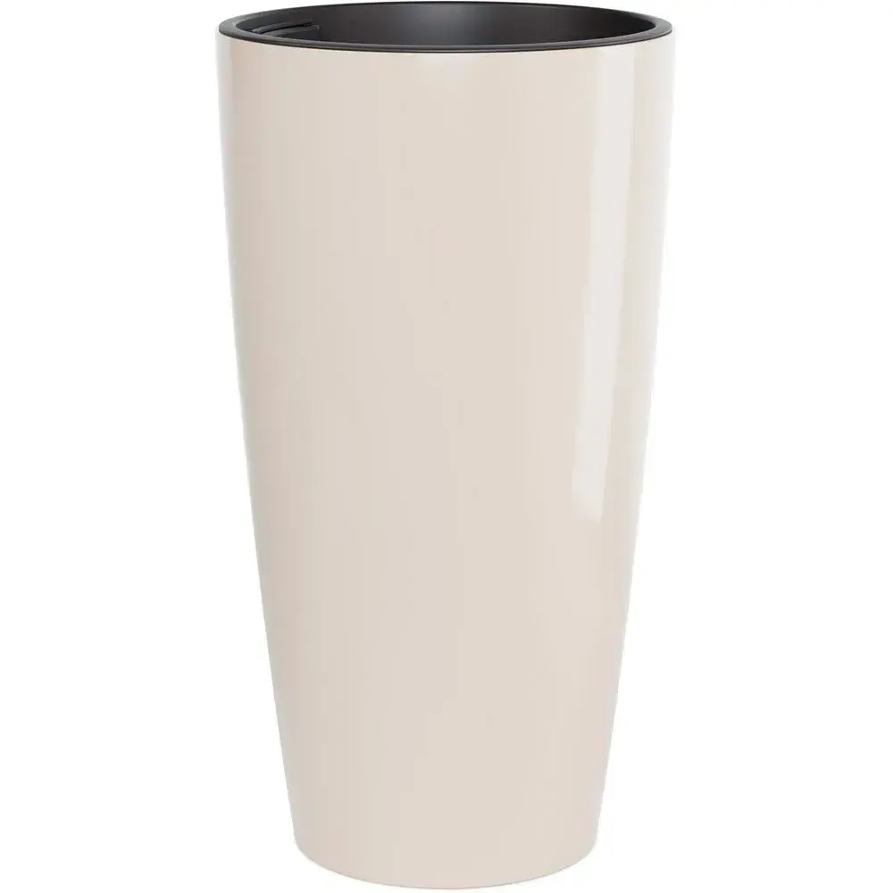 Кашпо Рондо 35л (со вставкой 15л) (бежевый)