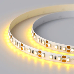 Светодиодная лента RT-A120-8mm 12V Yellow (9.6 W/m, IP20, 2835, 5m) (Arlight, 9.6 Вт/м, IP20) 012328(2)