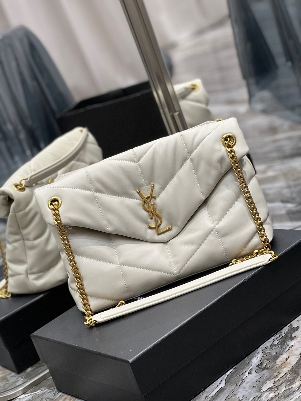 Saint Laurent Loulou Puffer Bag 35 cm