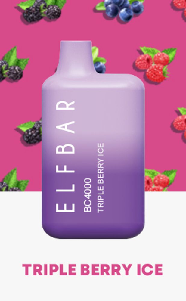 Elf Bar - Triple Berry Ice (4000)