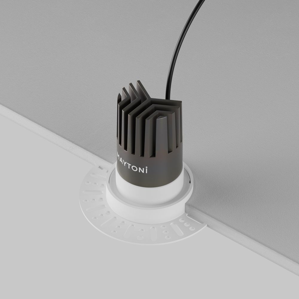 Светильник встраиваемый светодиодный Maytoni   DL124-10W-3K-TRS-W