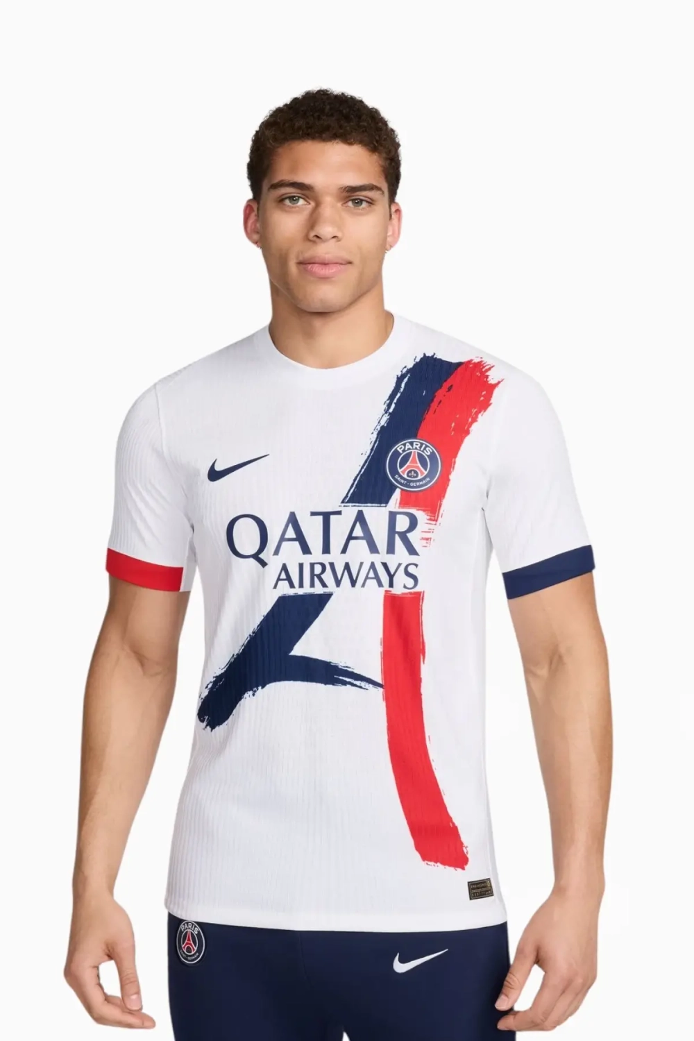 Psg white away kit top