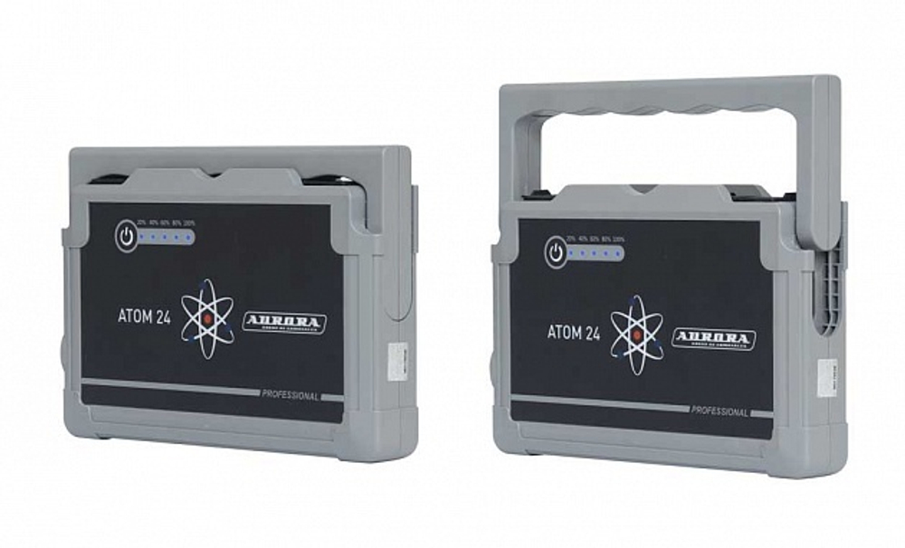 Пусковое устройство АТОМ 24 12В. 24000мАч.88.8Вт*ч. 1000/500А