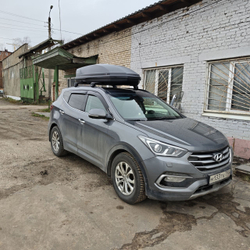 Автобокс Way-box Gulliver 520 на Hyundai Santa Fe 3