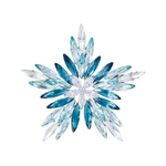 Брошь Fiore Luna СНЕЖИНКА Zircon Crystal XR1279B1 BL/S