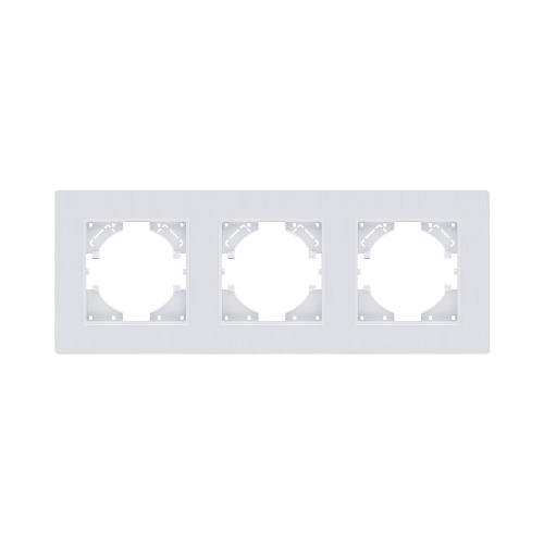Рамка 3-постовая, белый Kollinger Eleganz Plex EP3WH