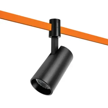 Трековый однофазный светодиодный светильник 9W 4000K 210147 чёрный Due Hermes Lightstar