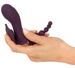 Фиолетовый вибратор для ношения в трусиках ARIVA RC Panty Vibrator (Цвет: фиолетовый)