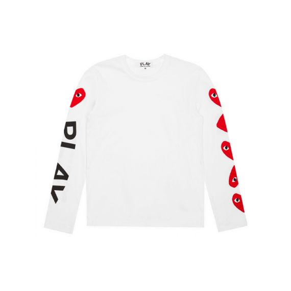 CDG Play 5 Heart Logo T