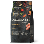 Сухой корм GRANDORF FRESH для взрослых кошек Свежее мясо индейки с бататом