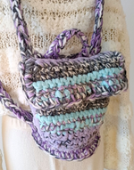 Рюкзак женский вязаный