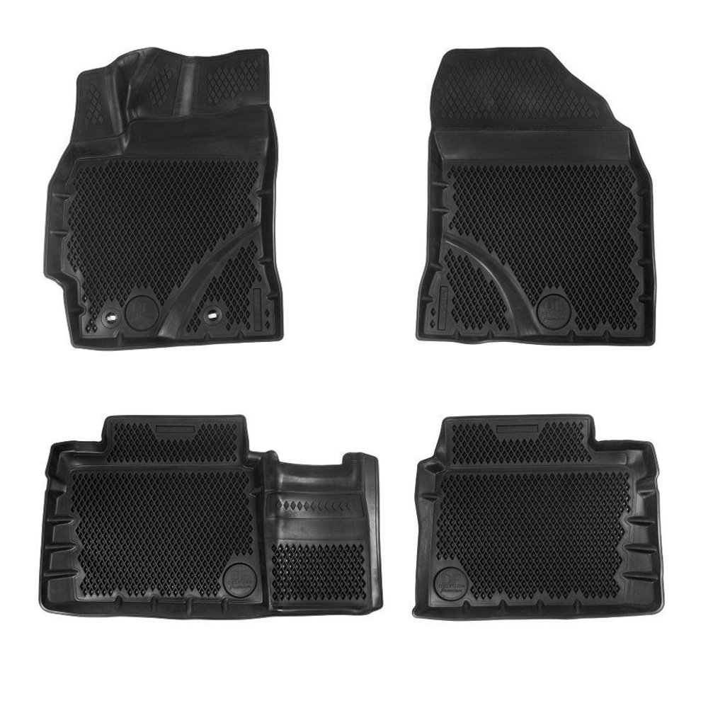 Коврики EVA 3D для Toyota Corolla Xl E160-170 2012-22 Delform Premium EVS-1403