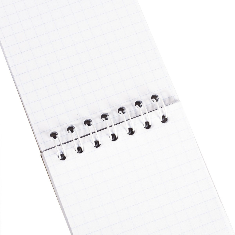 Блокнот А7, гребень, Alingar, мелованный картон, ассорти, 60 л., клетка, " Малыши New"