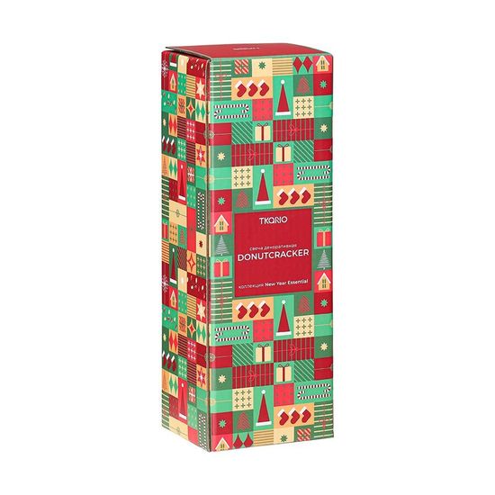 Свеча декоративная donutсracker из коллекции new year essential