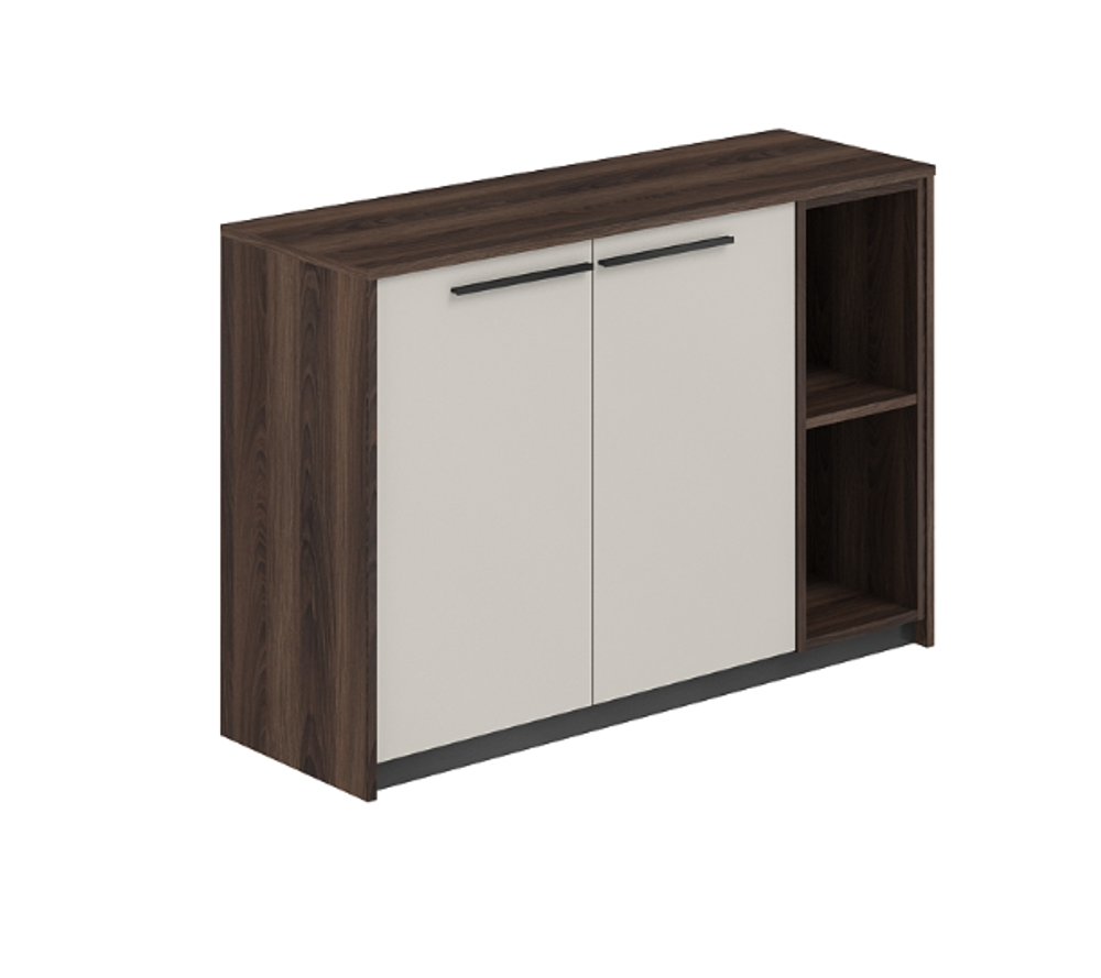 Шкаф низкий со стеллажом RF.324.DA.PG.DA REEF (РИФФ)