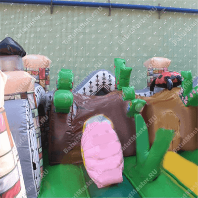 Коммерческий надувной батут "Терем" 6*6*4 м