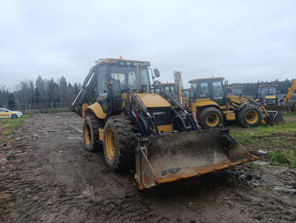 SHANMON 388 Экскаватор-погрузчик 388H (Дизельный, 4,8 л, 102 л.с., АТ)