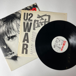 Винтажная виниловая пластинка LP U2 War (Japan 1983) (No Obi) Drowning Man