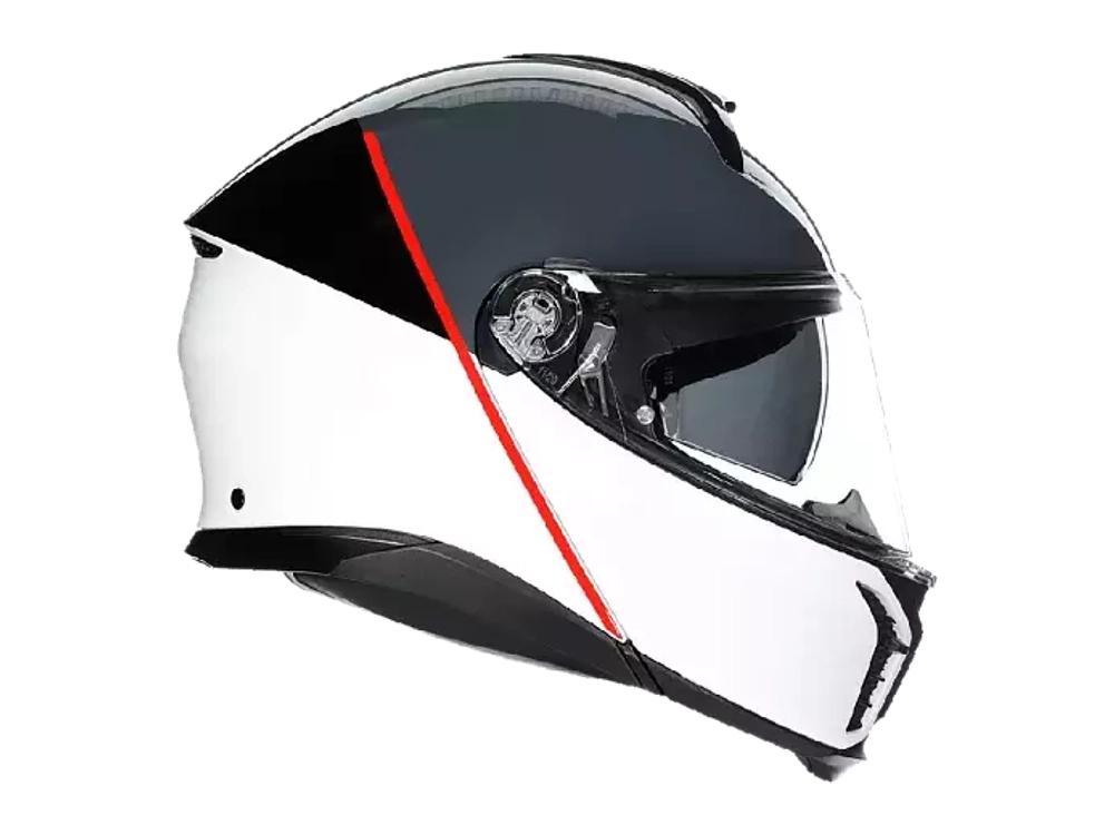 AGV TOURMODULAR BALANCE WHITE/GREY/RED