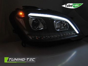 Фары передние LIGHT BLACK SEQ для MERCEDES W164 ML M-KLASA 09-11