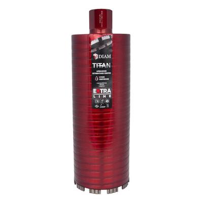 Алмазное сегментное сверло DIAM EXTRA LINE 122мм TITAN HIT (сухое сверление) 313028
