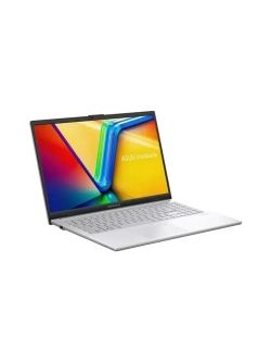 Ноутбук ASUS VivoBook Go 15 OLED E1504FA-L1834, Cool Silver (15.6" OLED, Ryzen 5 7520U, 16GB, SSD 512GB, AMD Radeon Graphics, noOS)