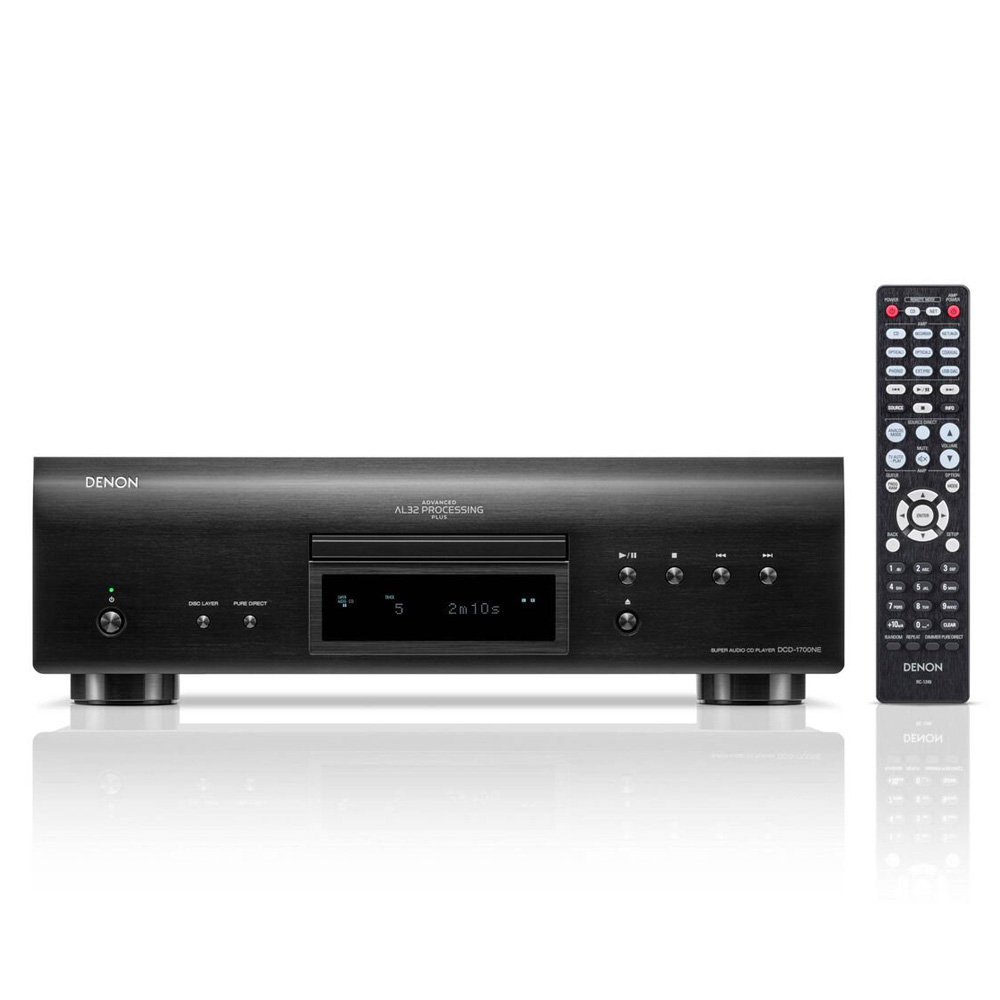 Denon DCD-1700NE Черный [Black] — премиальный Super Audio CD проигрыватель