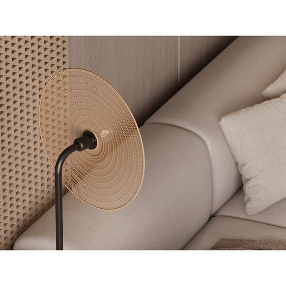 Торшер Vinger, 143 см, бежевый