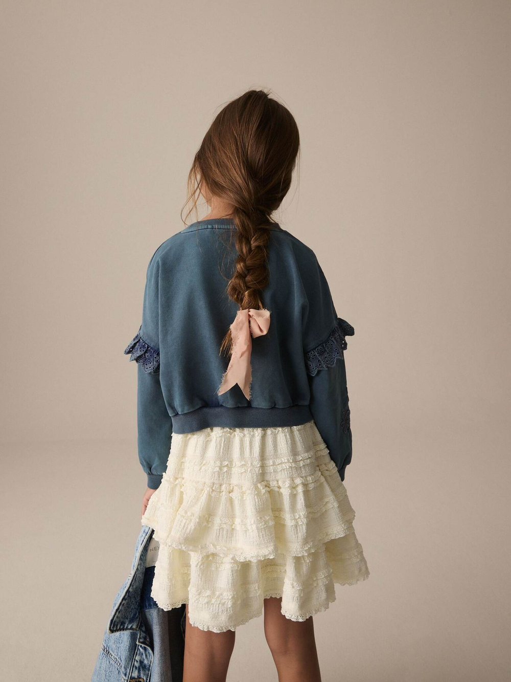 Юбка для девочки Next E61-287, Молочный