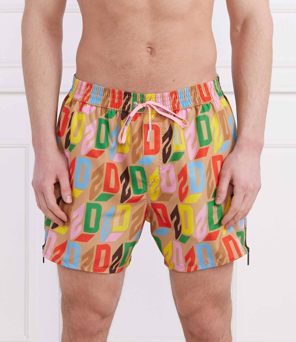 Шорты для плавания Dsquared2 - разноцветная(D7B6Q4720)