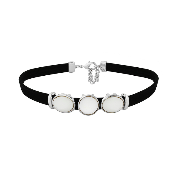 Чокер Possebon Mother Pearl Mosaic B0207.1 BW/S