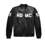 Куртка HD-MC Mixed Media Bomber Jacket - Black Harley-Davidson