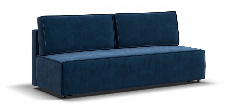 Диван Норд мини Велюр Монолит синий