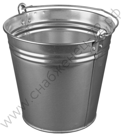 7 л, для непищевых продуктов, оцинкованное ведро (39300-07)