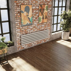 Горизонтальные дизайн-радиаторы Grado 1000мм с нижним подключением