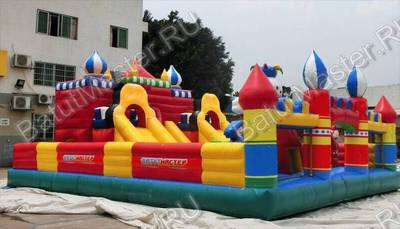 Коммерческий надувной батут "Страна клоунов"