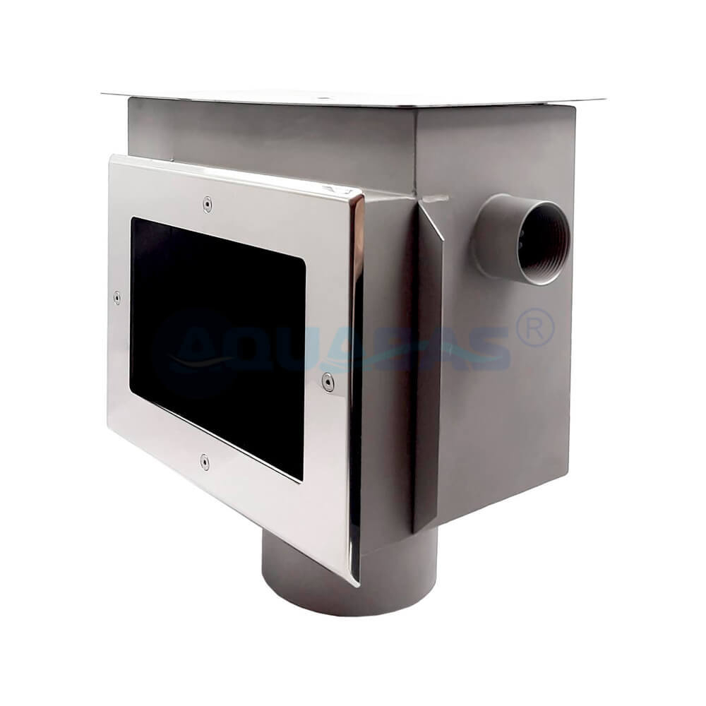 СК.15.3 Скиммер с камерой долива и переливным желобом 2" (внутр.) плитка