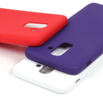 Панель Soft Touch для Samsung Galaxy J8 (2018), 007002 Серый