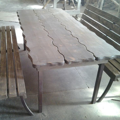 Стол из массива сосны 0,9х2 м