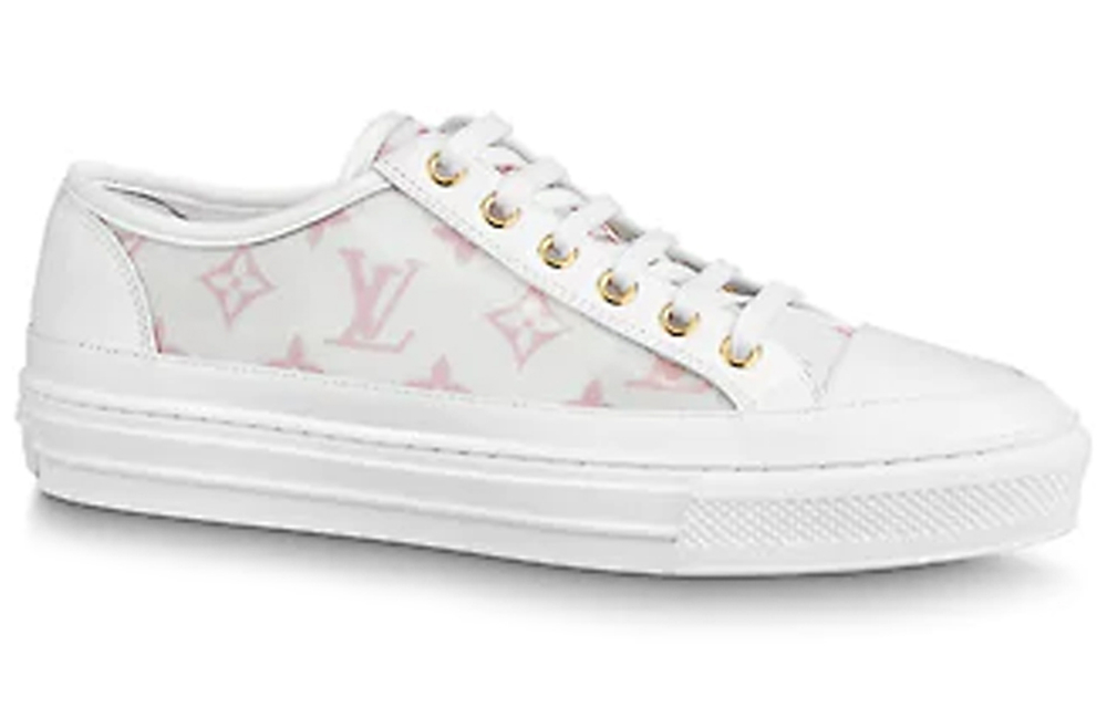 LOUIS VUITTON Lv Stellar Casual Shoes Pink/Red Women"s