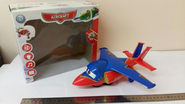 Музыкальная игрушка самолет AIRCRAFT Арт.6482
